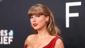 Taylor Swift attends the 67th Annual GRAMMY Awards on February 02, 2025 in Los Angeles, California