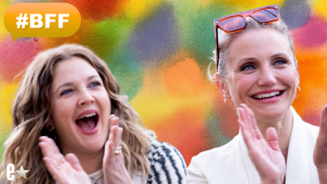 Drew Barrymore Cameron Diaz reunite in LA for an event