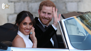 Prince Harry and Meghan Markle in U.K. in 2018