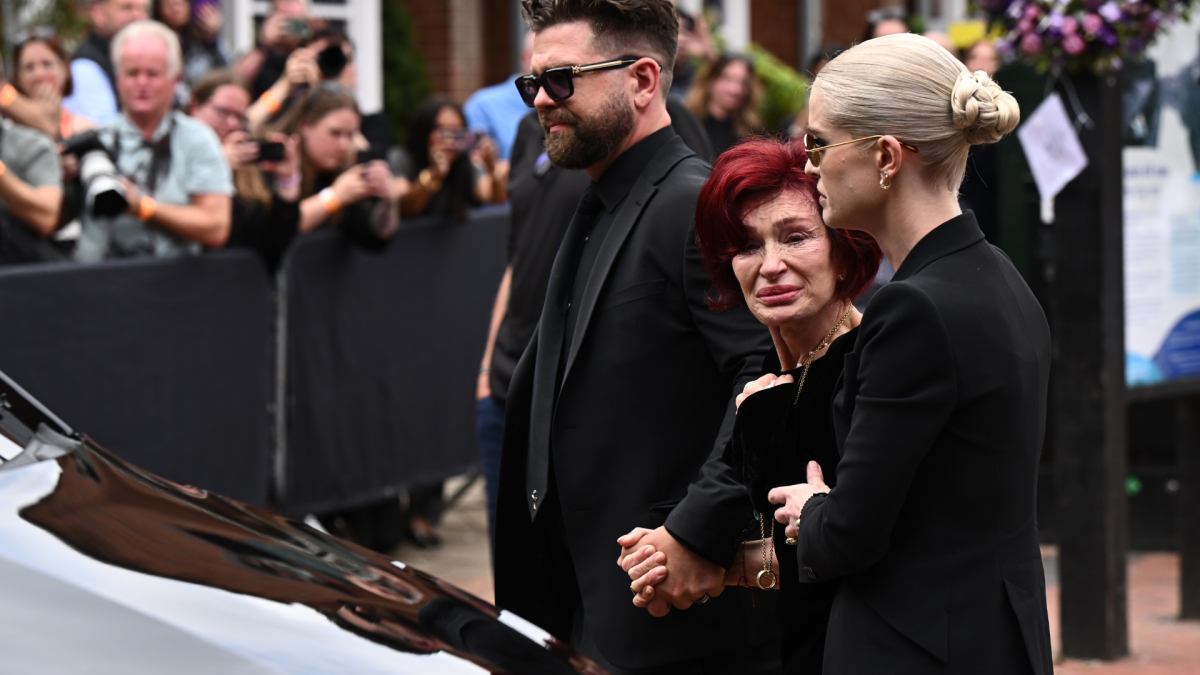 Sharon Osbourne at Ozzy’s Funeral [PHOTOS]