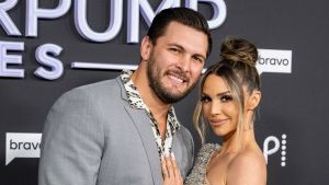 Brock Davies and Scheana Shay