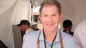 Bobby Flay attends The Players Tailgate Hosted By Bobby Flay and presented by Bullseye Event Group for Super Bowl LVII on February 12, 2023 in Phoenix, Arizona