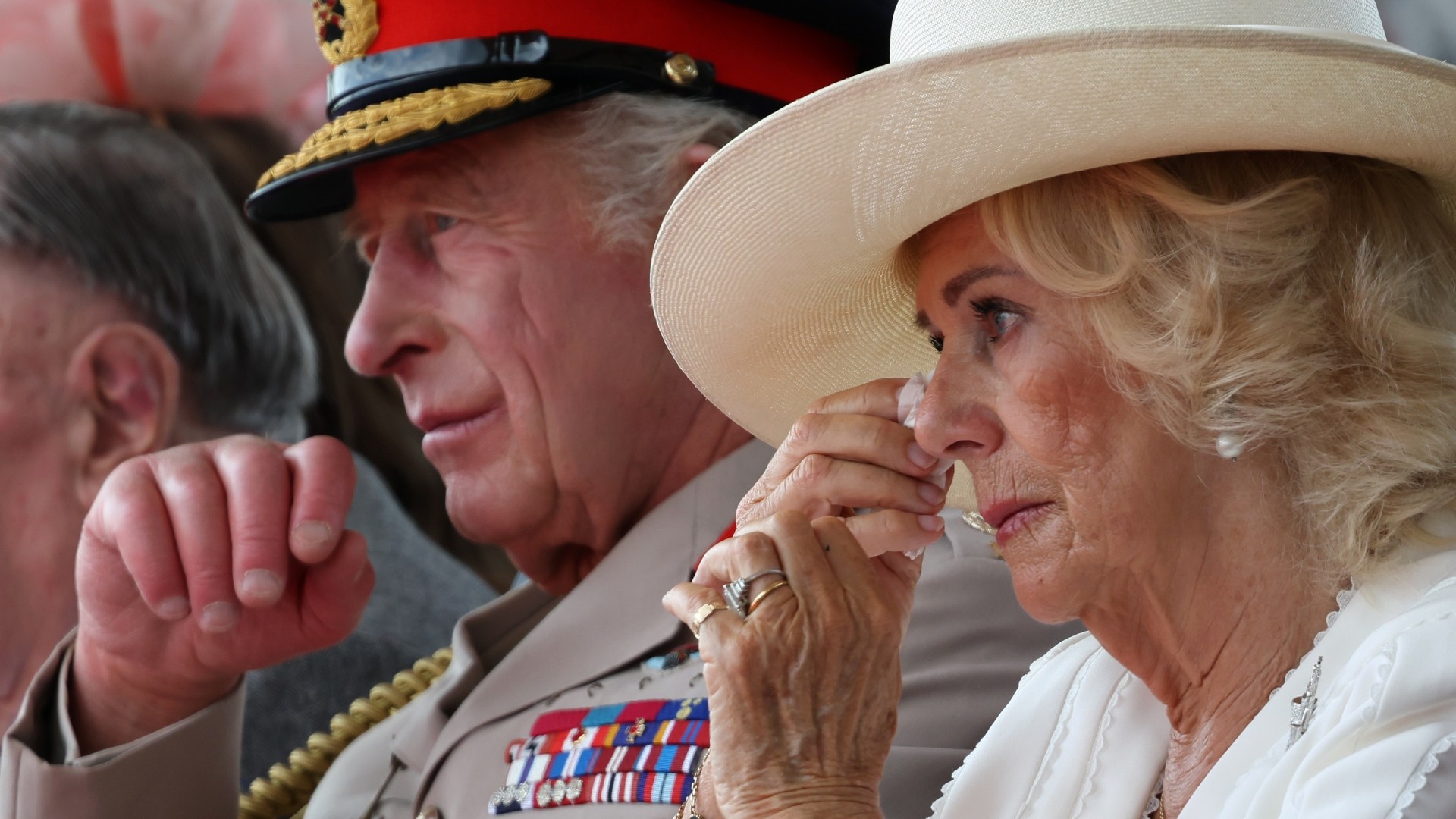 King Charles & Queen Camilla Tear Up During Speech: PHOTOS