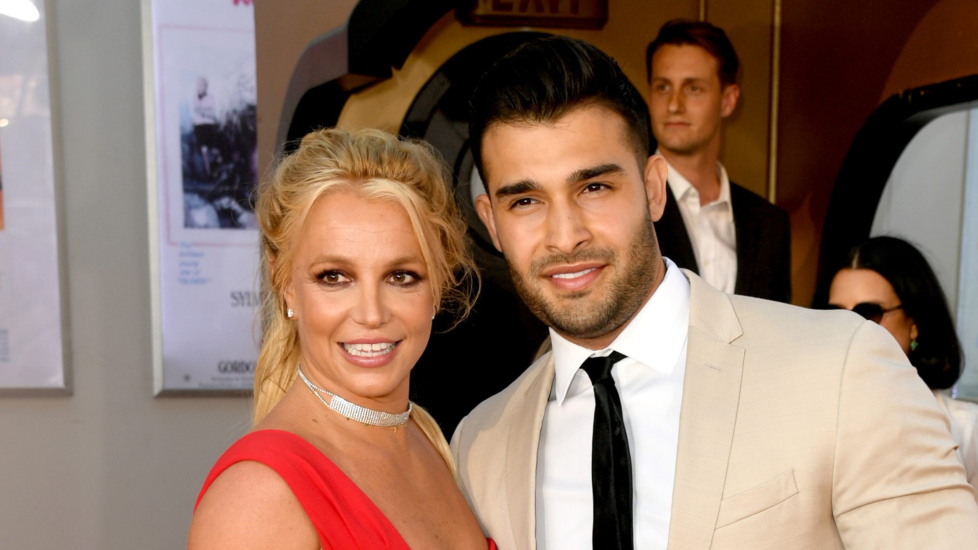 Britney Spears and Sam Asghari