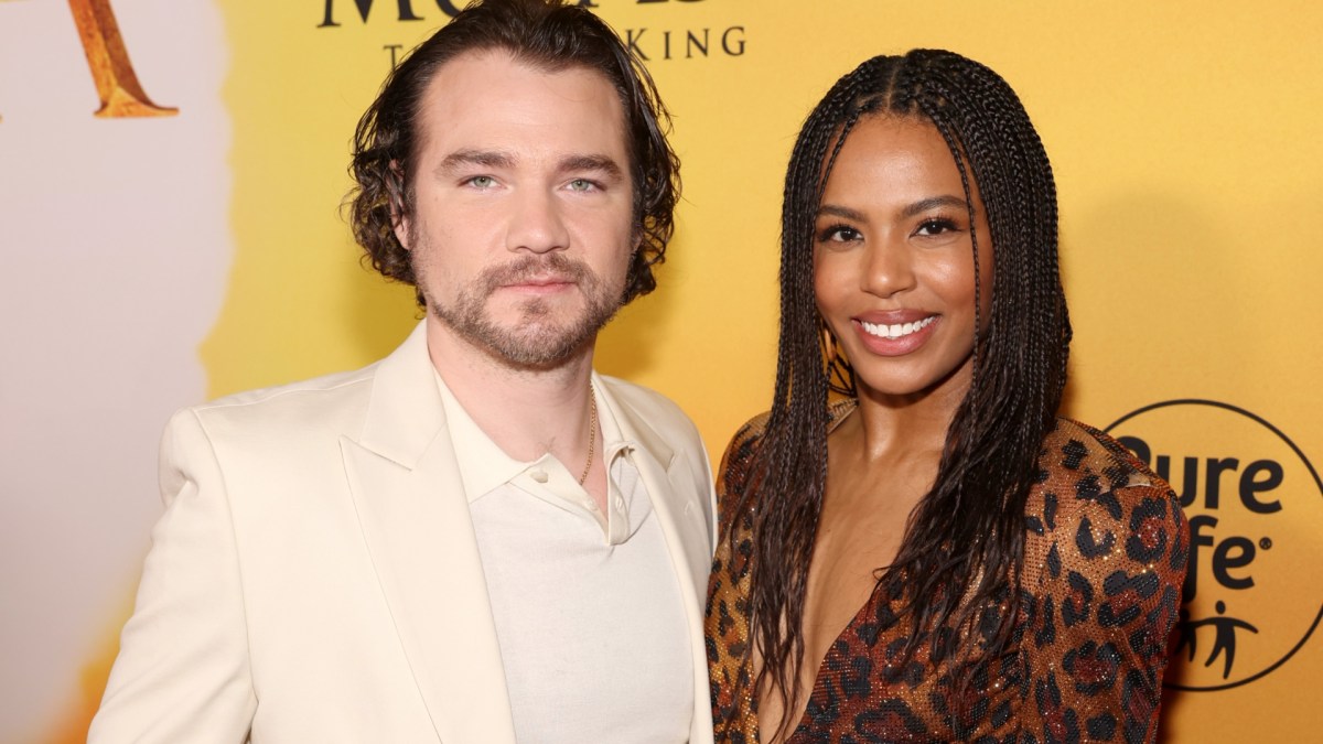 Britt Stewart and Daniel Durant attend film premiere fo "Mufasa."