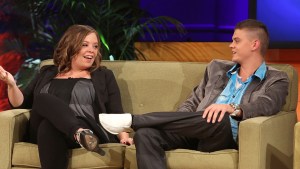 Catelynn Lowell and Tyler Baltierra talking