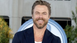 Derek Hough smiling