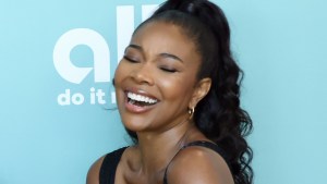 Gabrielle Union laughing