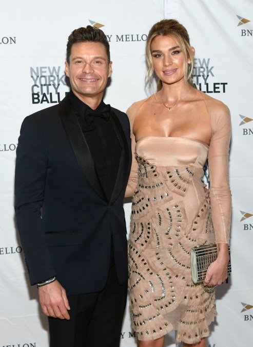 Ryan Seacrest and Shayna Taylor
