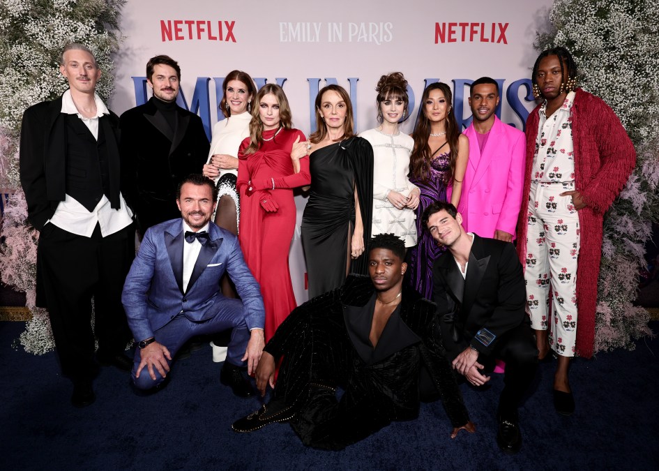 Emily In Paris, French Consulate Red Carpet