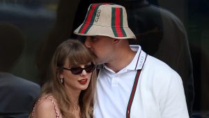 Taylor Swift and Travis Kelce