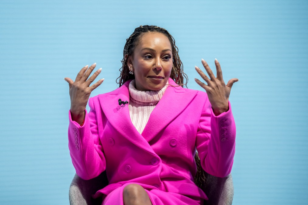 English singer Mel B 