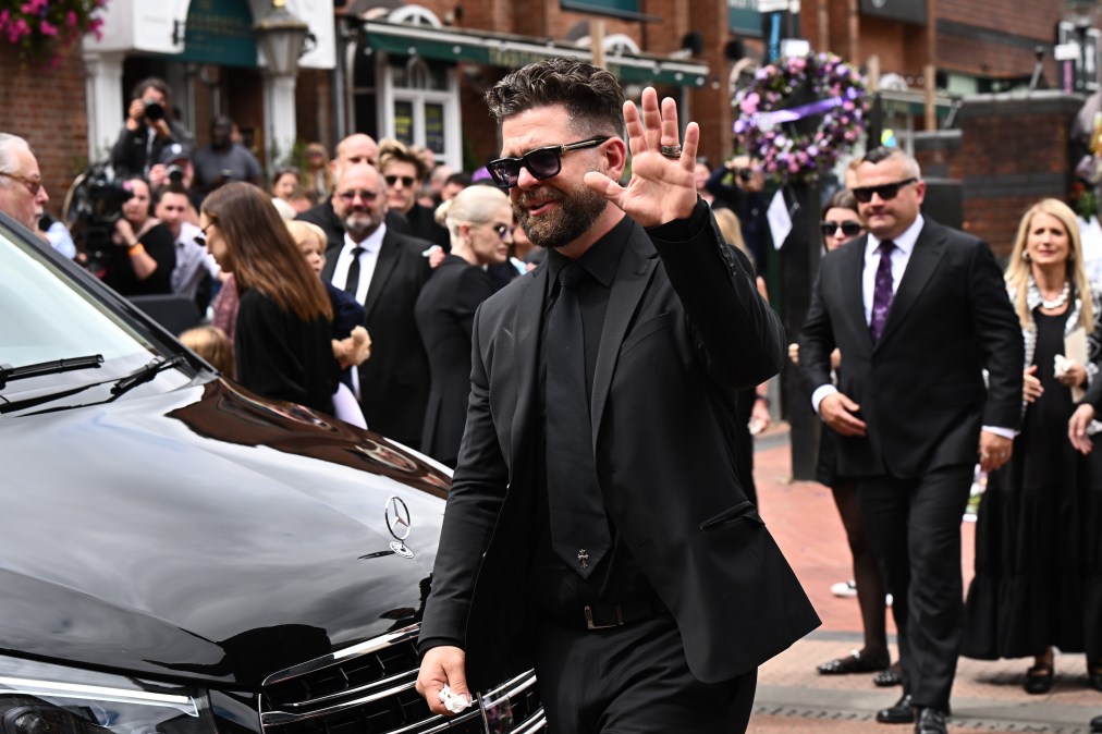 Jack Osbourne greets fans