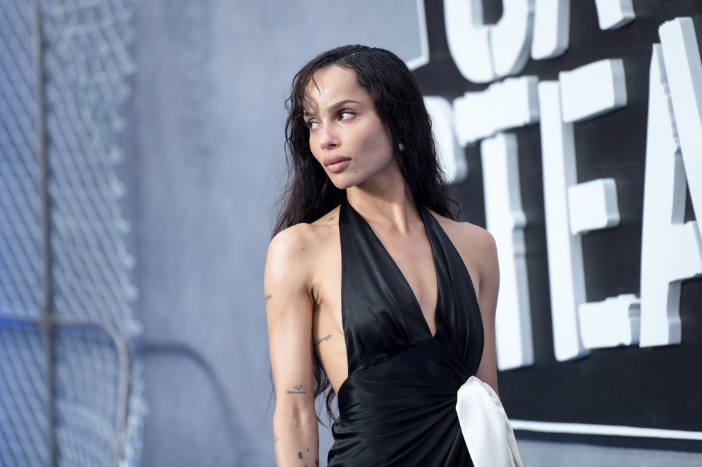 Zoë Kravitz attends the CAUGHT STEALING UK Gala Screening 