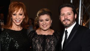 Reba McEntire, Kelly Clarkson, and Brandon Blackstock