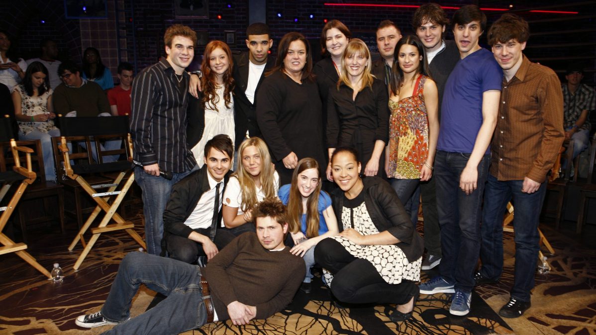 Shane Kippel, Stacey Farber, Aubrey Graham, Rosie O'Donnell, Sarah Lindman, Laura Mullen, Jeff Swierk, Lea Michelle, Jonathan Groff, Gideon Glick, John Gallagher Jr., Adamo Ruggiero, Lauren Collins, Remy Zaken, Lilli Cooper, and Mike Lobel
