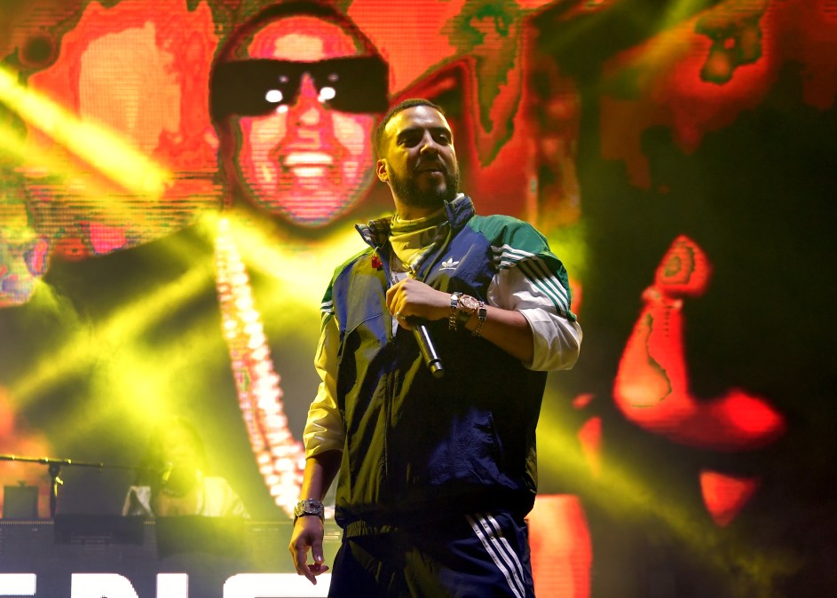 French Montana performs onstage 