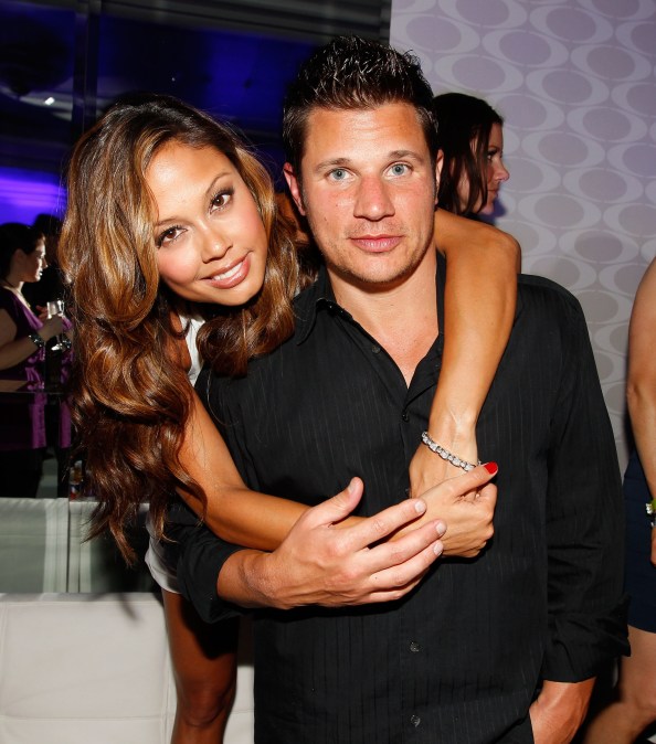 TV personality Vanessa Minnillo and singer/TV personality Nick Lachey