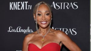 Karen Huger attends The Hollywood Critics Association's Astra Creative Arts, Film & TV Awards at Taglyan Complex on December 08, 2024 in Los Angeles, California