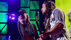 Lukas Nelson and dad Willie