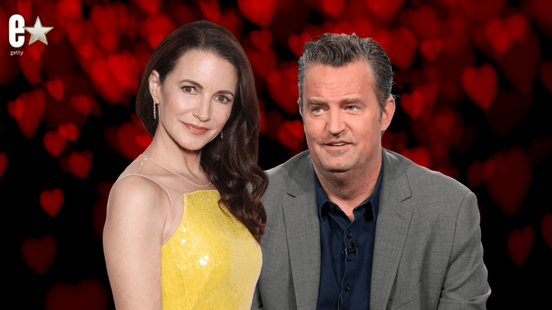 Kristin Davis and Matthew Perry