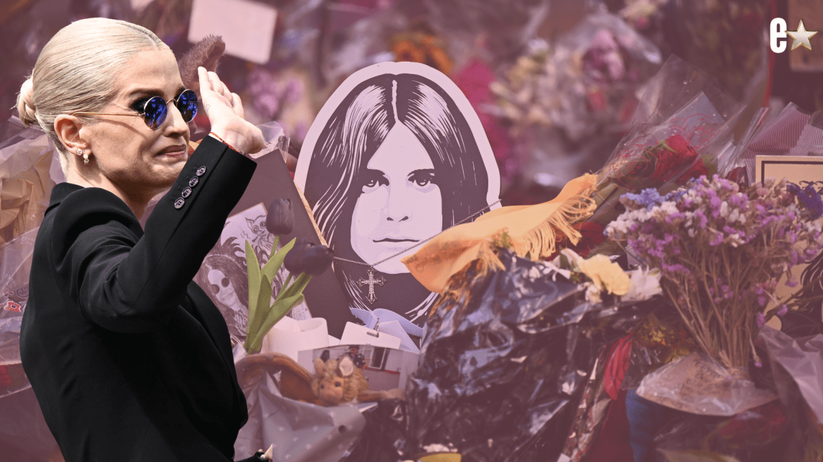 Kelly Osbourne at Ozzy Osbourne’s Funeral