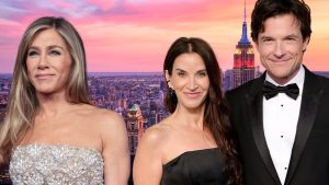 Jennifer Aniston & Jim Curtis Seen on Dinner Date With Jason Bateman in New York