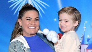Brittany Cartwright poses with her son Cruz