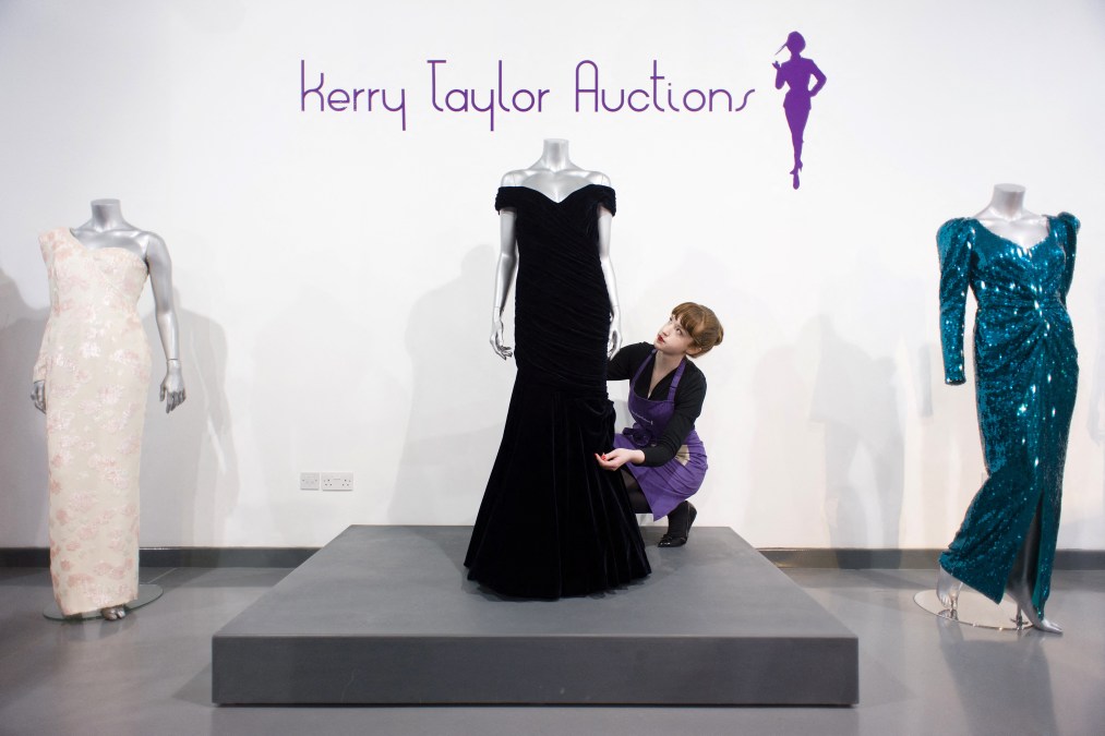 BRITAIN-ROYALS-FASHION-AUCTION