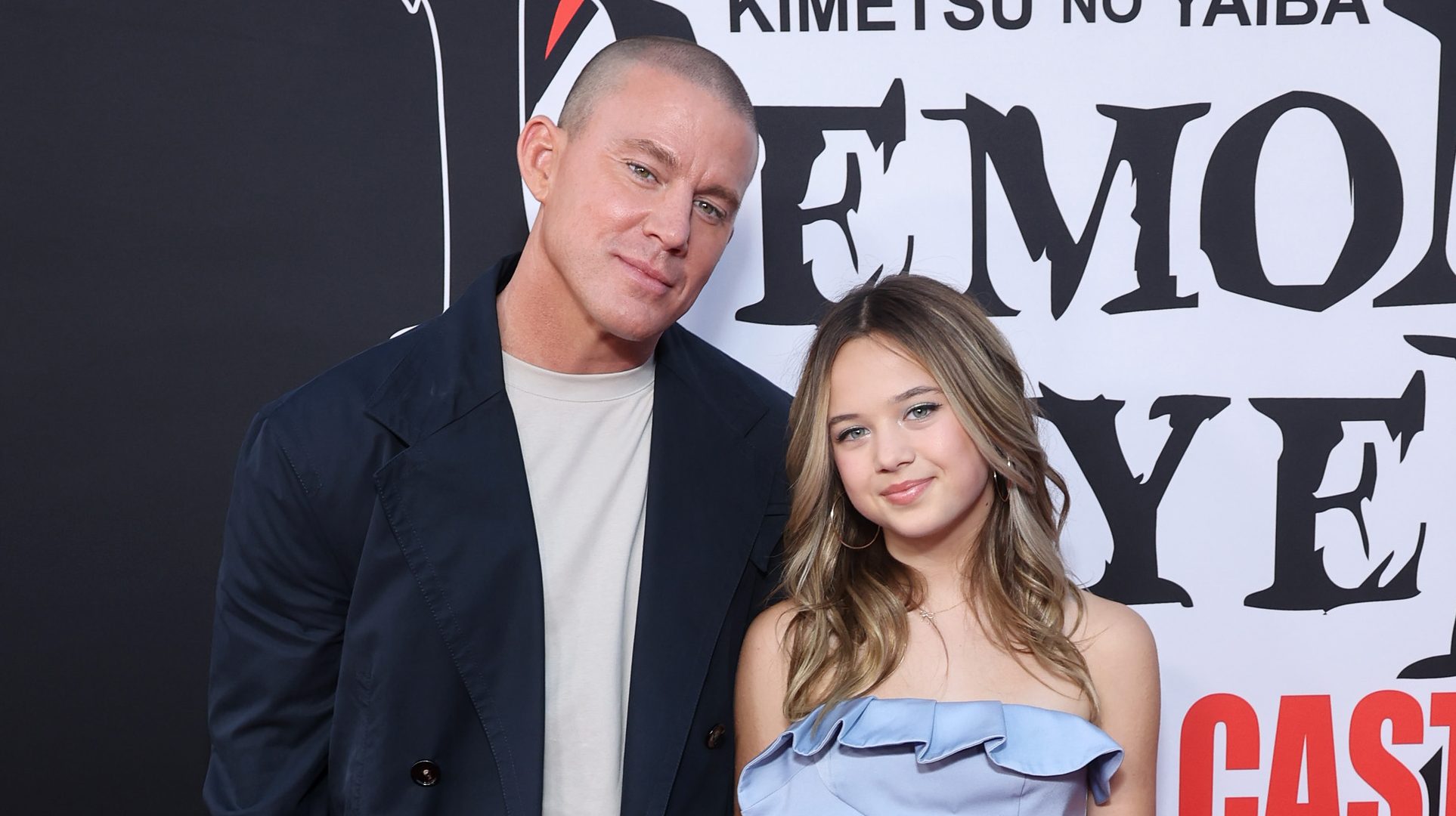 Channing Tatum and Everly Tatum