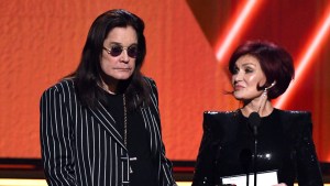 Ozzy Osbourne and Sharon Osbourne