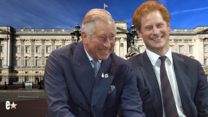 King Charles III and Prince Harry