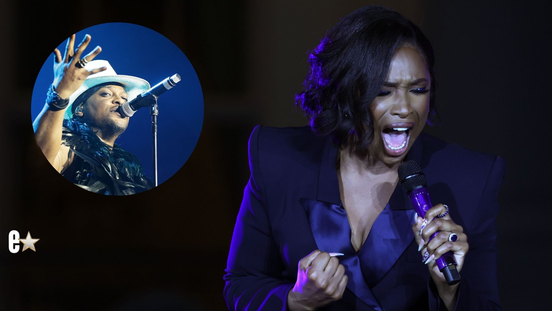 Jennifer Hudson and D'Angelo