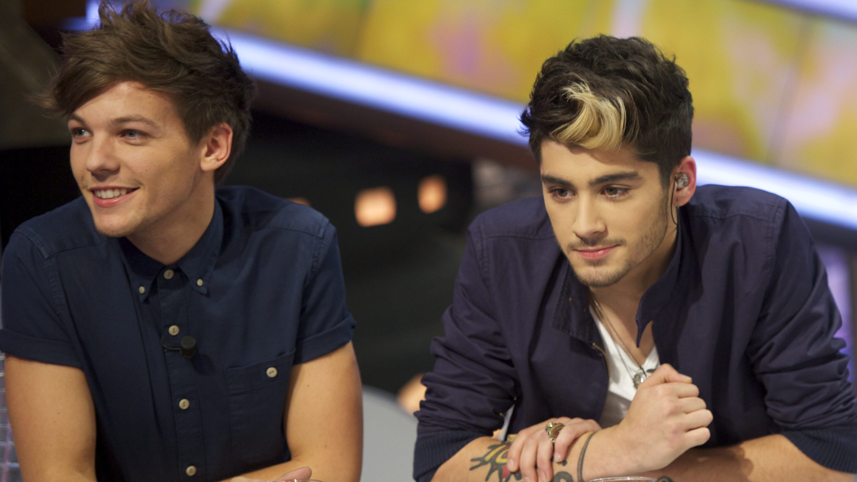 Louis Tomlinson and Zayn Malik