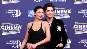 Timothée Chalamet and Kylie Jenner