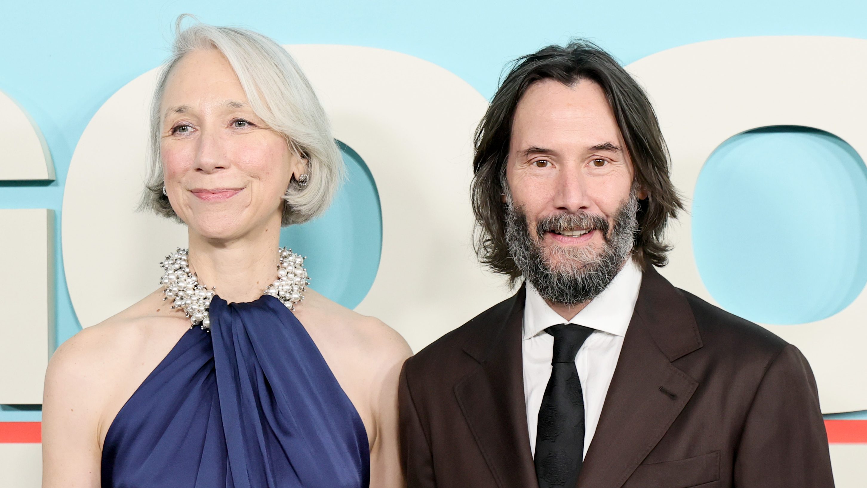 Alexandra Grant and Keanu Reeves