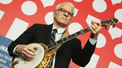 Steve Martin Teams Up With Iconic Rock Star for Surprising New Collab