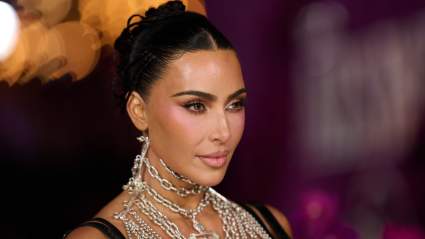 Kim Kardashian Makes a Fashion Statement With Sheer Dress & Braids: PHOTOS