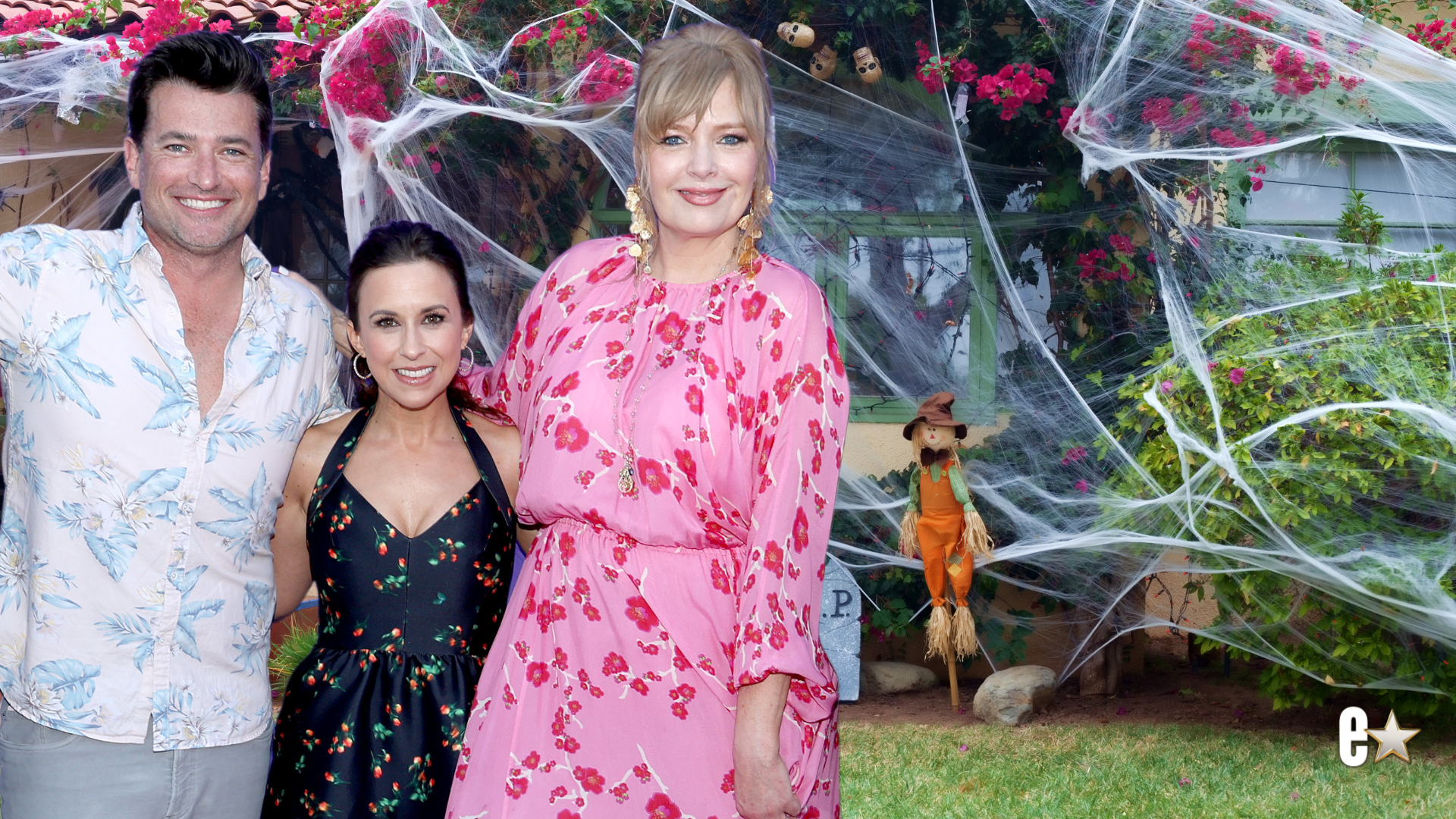 Wes Brown, Lacey Chabert, and Melissa Peterman