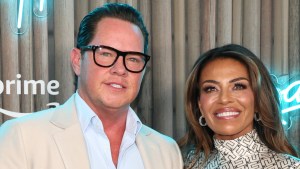 Paul Connell and Dolores Catania smiling at an event
