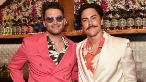 Tom Schwartz poses with Tom Sandoval