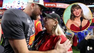 Travis Kelce, Donna Kelce, Taylor Swift