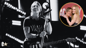 Keith Urban Holds Onto Nicole Kidman & Daughters in Emotional Concert Photo