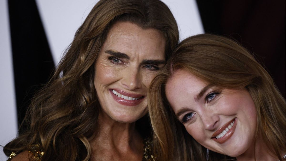 Brooke Shields and Rowan Henchy