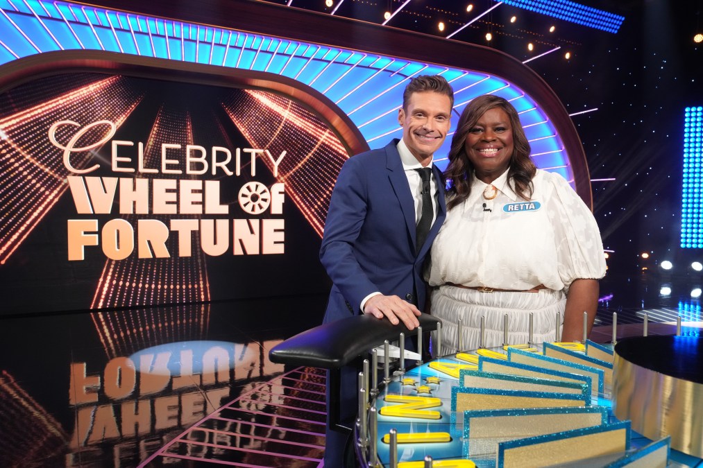 Ryan Seacrest and Retta