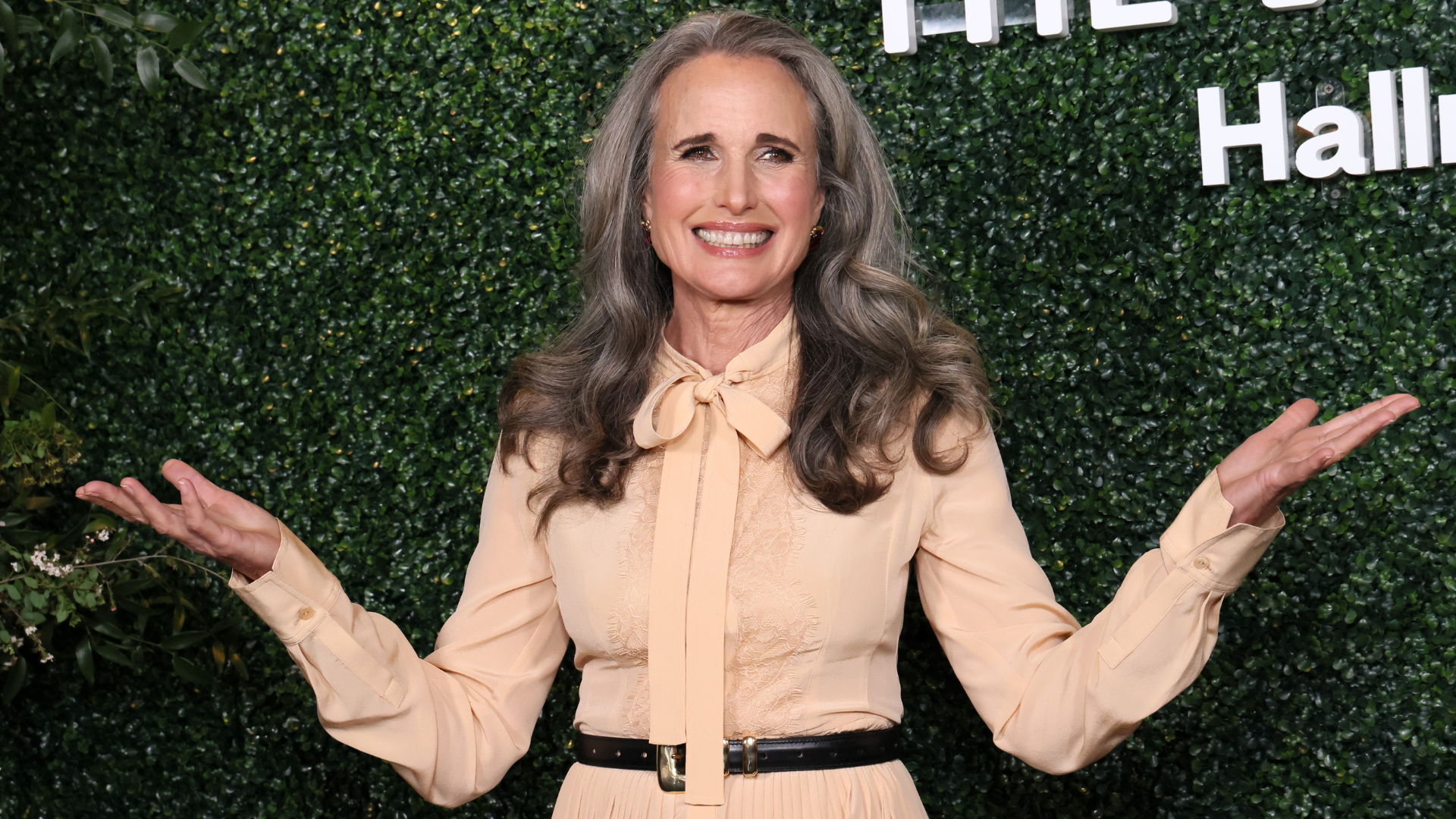 Andie MacDowell Wedding