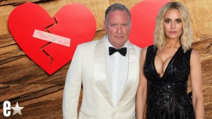 Dorit Kemsley and PK Kemsley pose for a photo