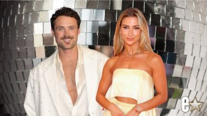 Dylan Efron & Daniella Karagach pose for photos
