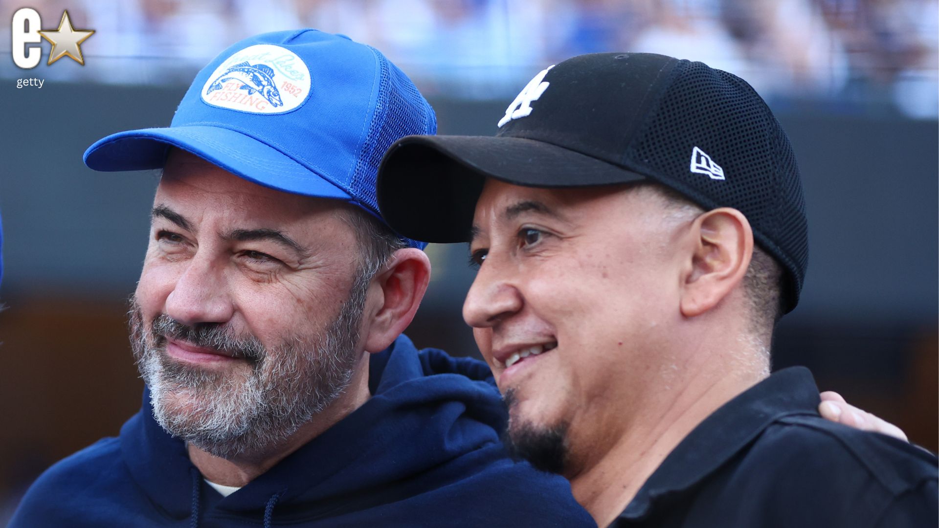 Jimmy Kimmel and Cleto Escobedo