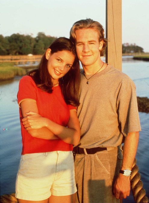 Katie Holmes and James Van Der Beek